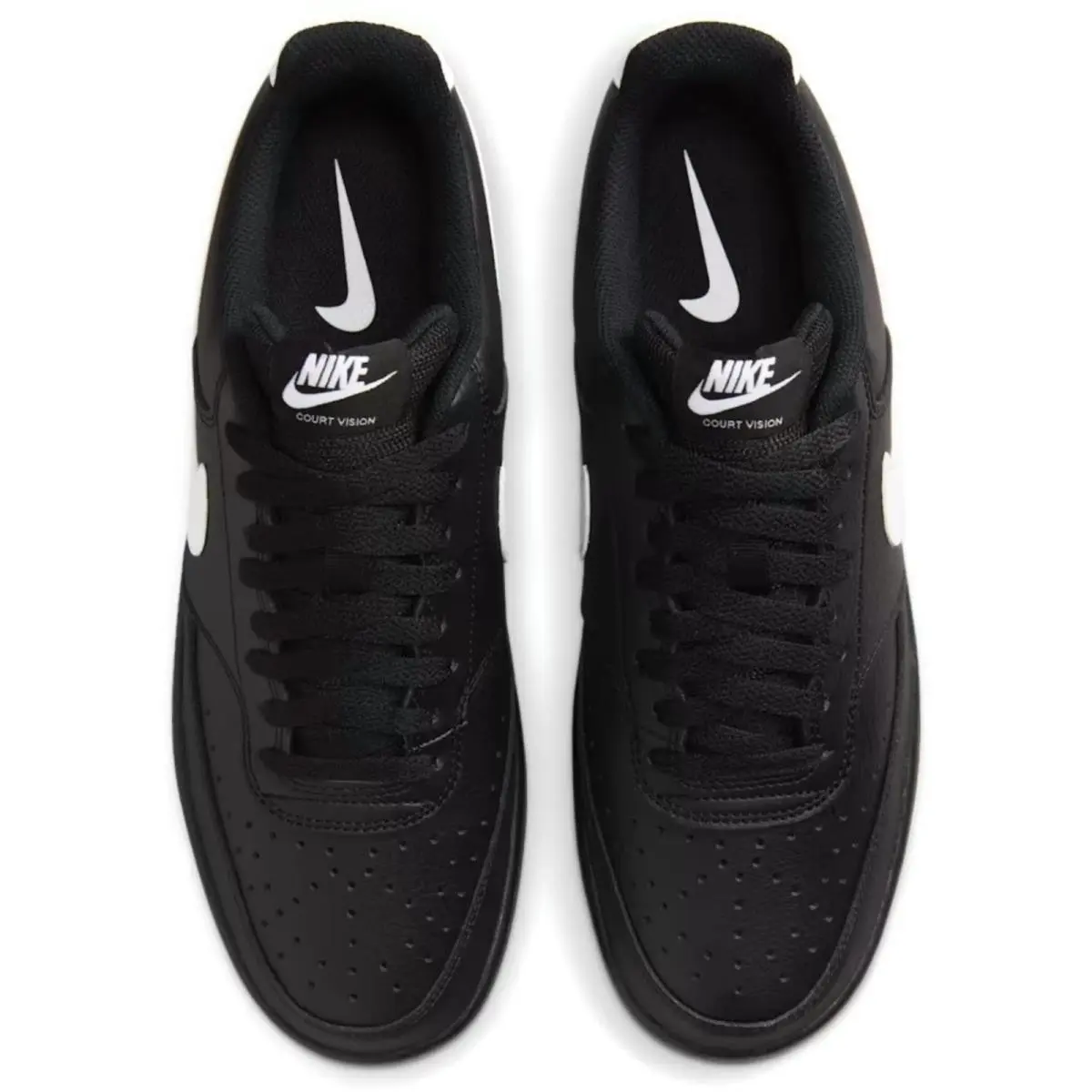 Nike shoes - Nike Court Vision Low FL - Black, Manufacturer: Black/Black/White 13