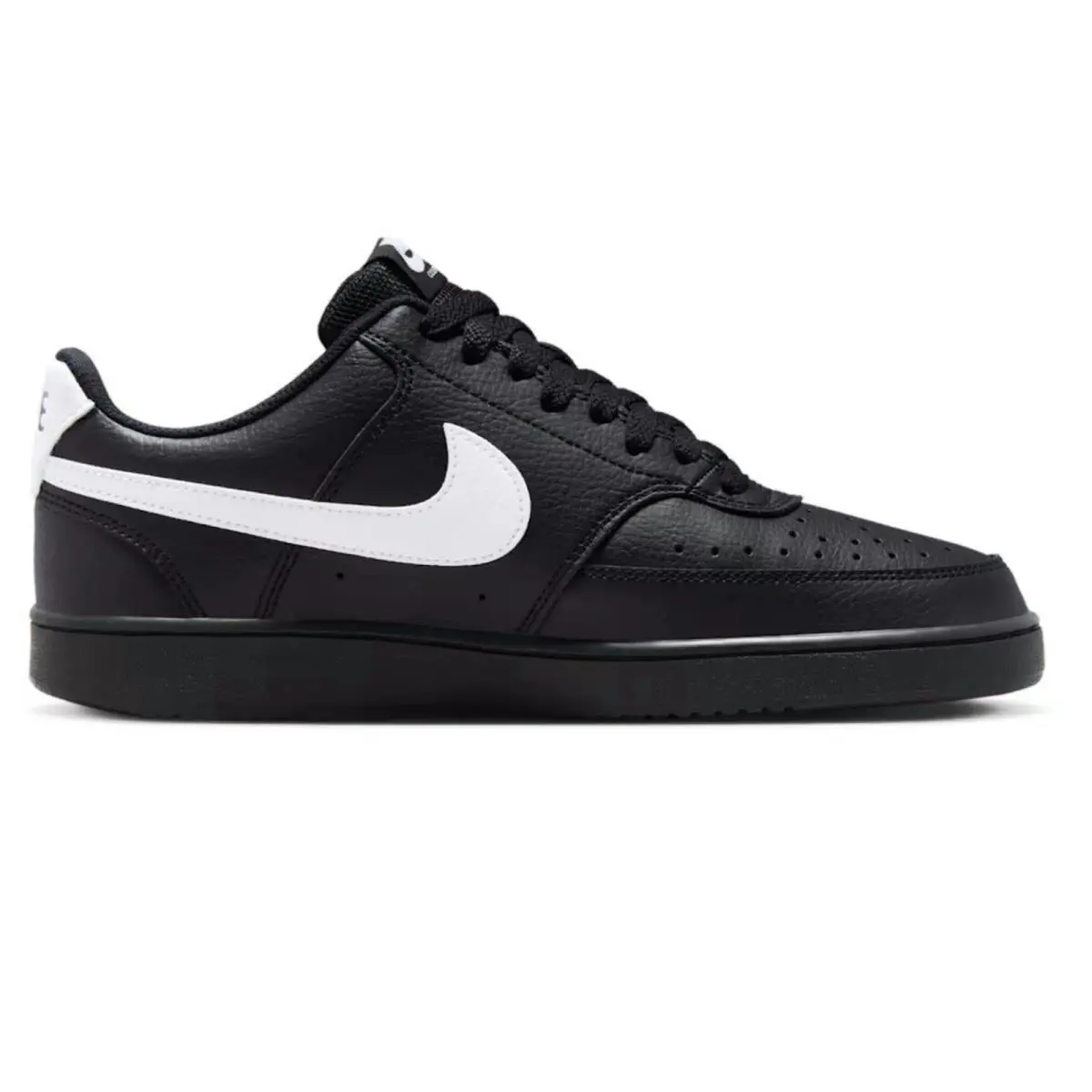 Nike shoes - Nike Court Vision Low FL - Black, Manufacturer: Black/Black/White 23