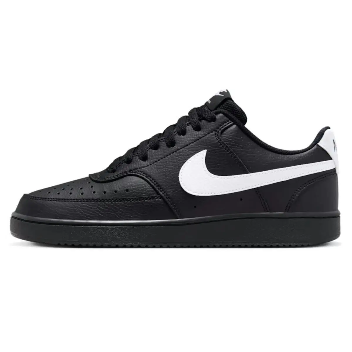 Nike shoes - Nike Court Vision Low FL - Black, Manufacturer: Black/Black/White 25