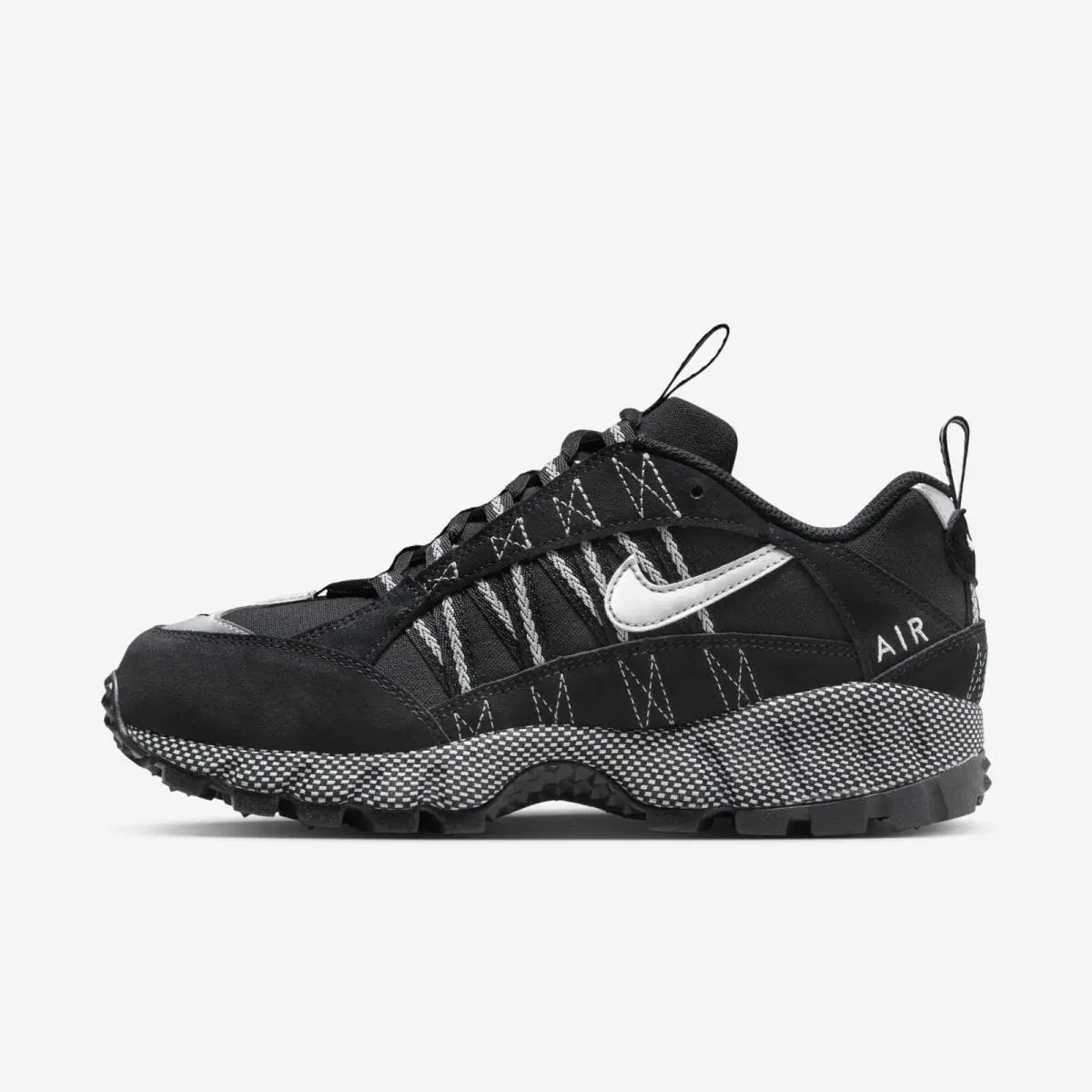 Nike Air Humara FB9982-001 Sneakers Womens Black Metallic Silver Lifestyle Shoes