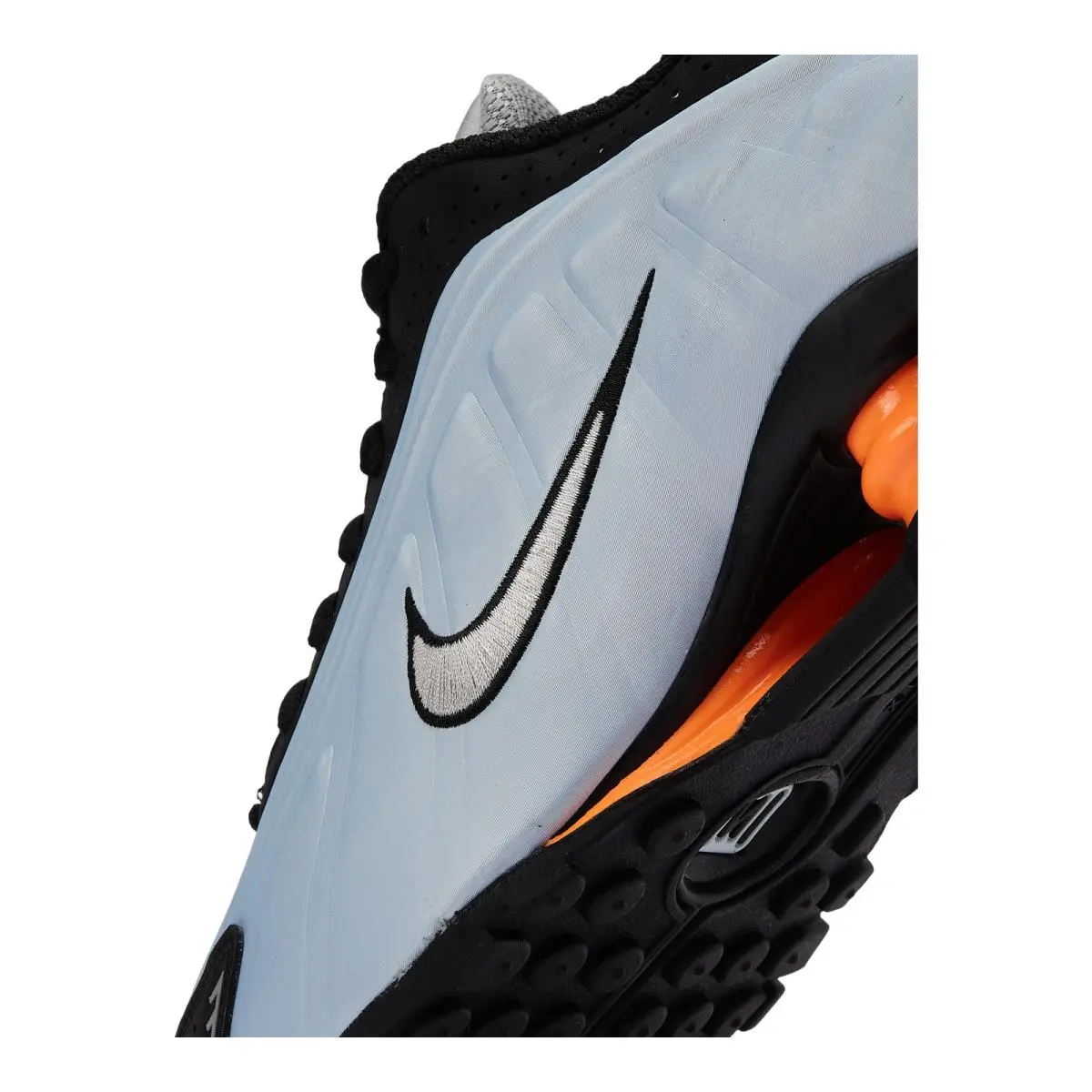 Nike shoes - Nike Shox R4 - Shox - AR3565-401 - Blue Tint/Total Orange/Black/Metallic Silver 3