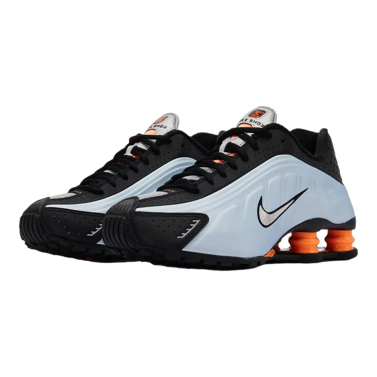 Nike shoes - Nike Shox R4 - Shox - AR3565-401 - Blue Tint/Total Orange/Black/Metallic Silver 6
