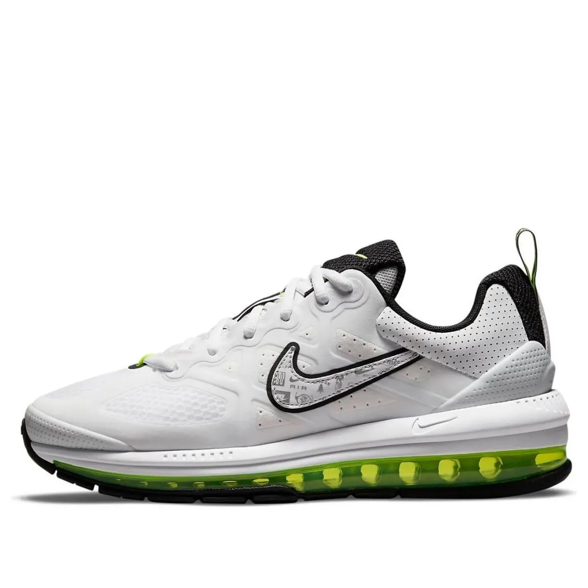 Nike shoes - White, Black, Volt, Pure Platinum 6
