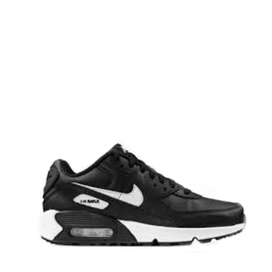 Nike shoes - Nike Air Max 90 Black White Leather - Black 4