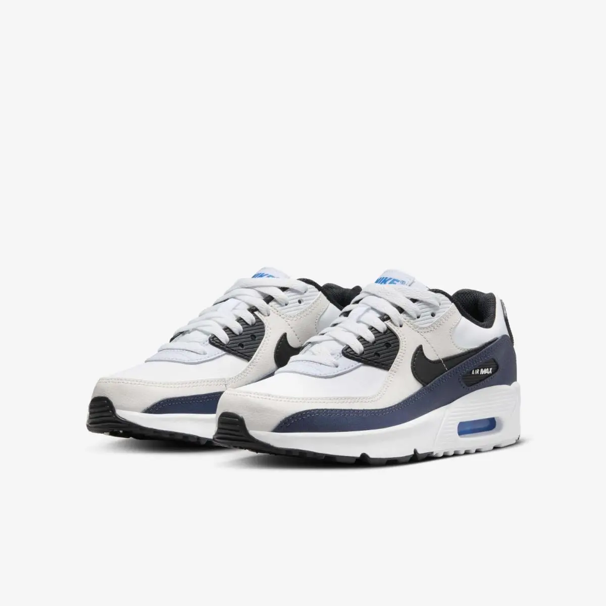 Nike Air Max 90 Ltr CD6864-404 Sneakers Kids Thunder Blue Black Lifestyle Shoes