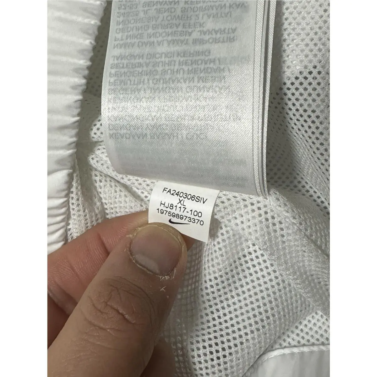 Nike clothing - Nike authorized personnel only - authorized personnel only - HJ8117-100 - White 27