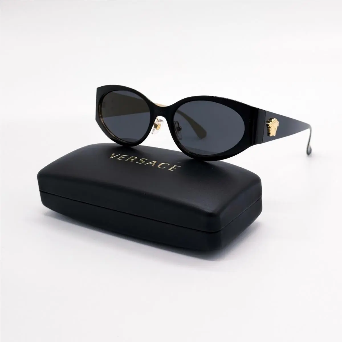 Versace Verasce VE2263 143387 Black Metal Women Sunglasses