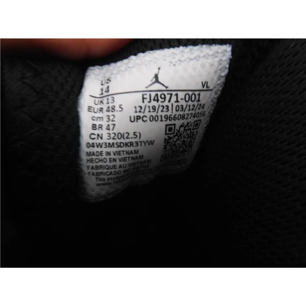 Nike shoes - Jordan Force Savage 3 - Force Savage - FJ4971-001 - Black 15