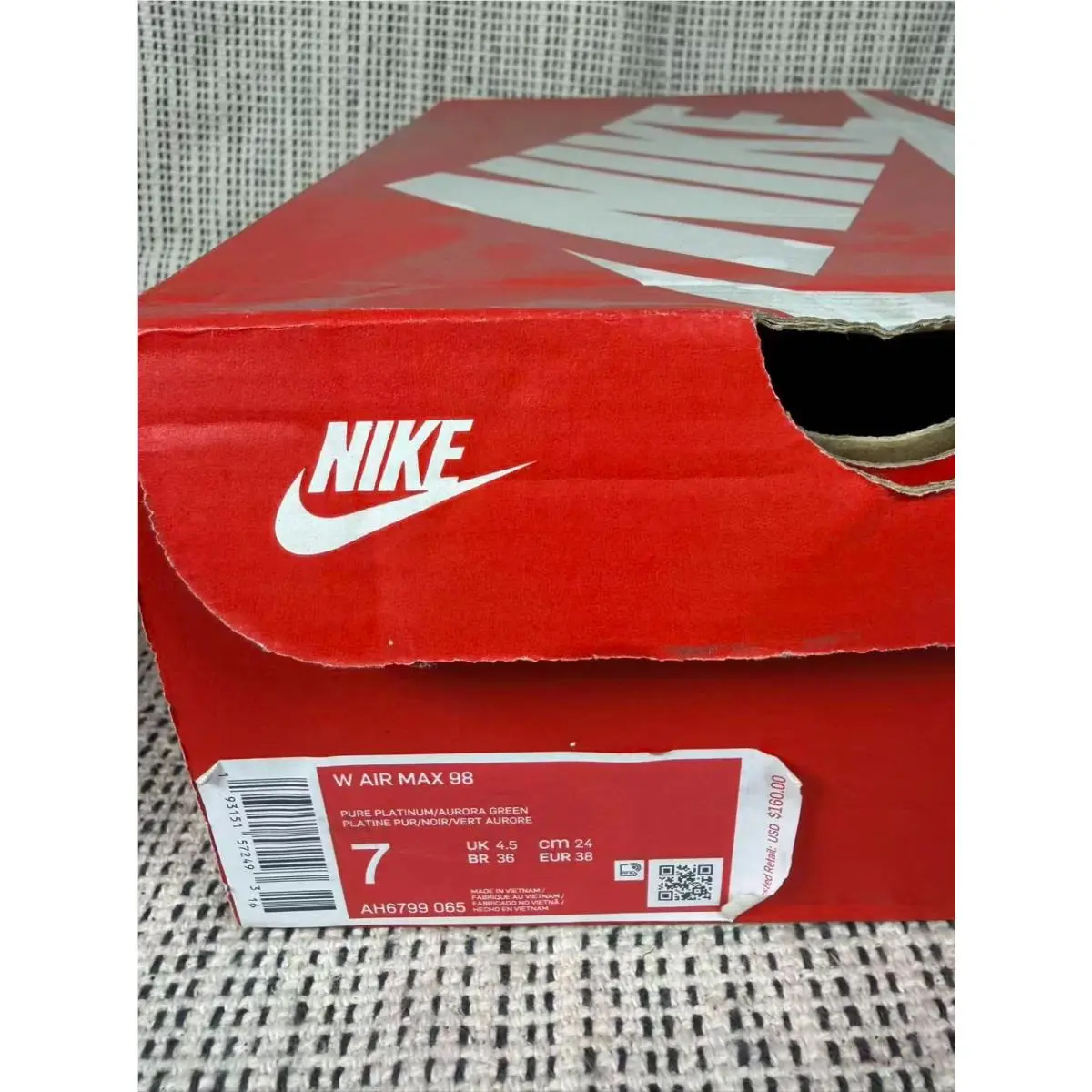 Nike shoes - Nike Air Max 98 - Air Max - AH6799-065 - White 16