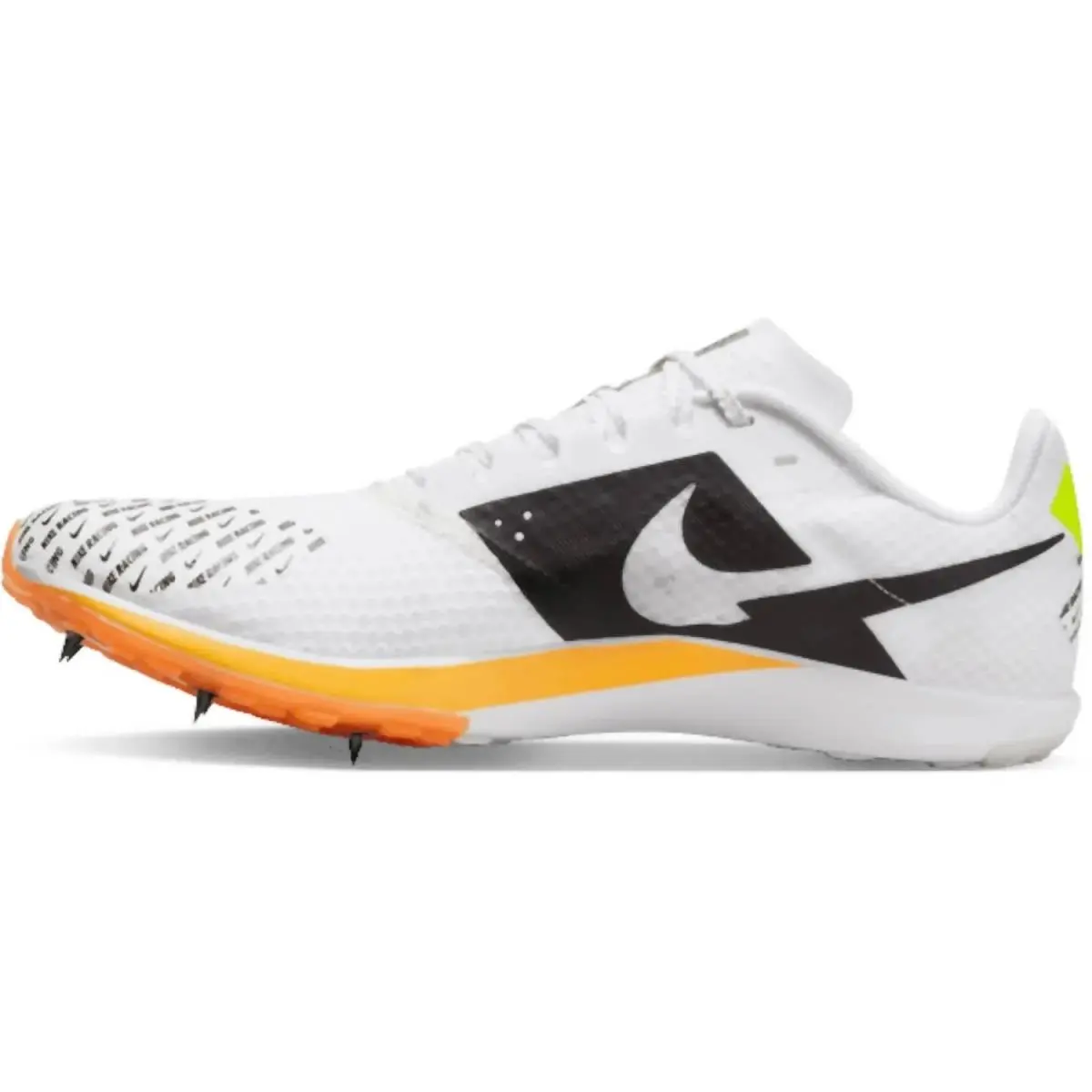 Nike-men`s Rival xc 6 Sneaker in White/black-total Orange