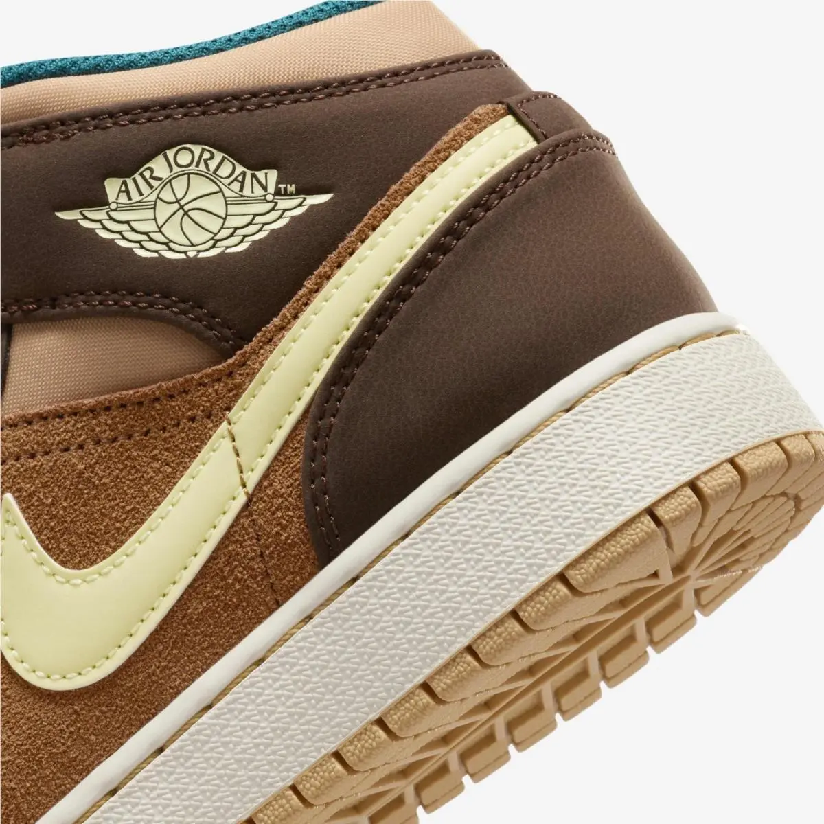 Nike shoes - Nike Air Jordan 1 Mid DZ6335-200 - DZ6335-200 - Brown 5