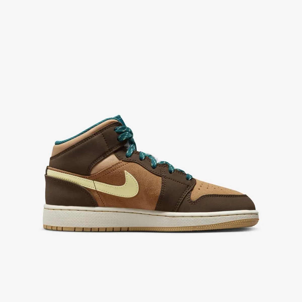 Nike shoes - Nike Air Jordan 1 Mid DZ6335-200 - DZ6335-200 - Brown 7