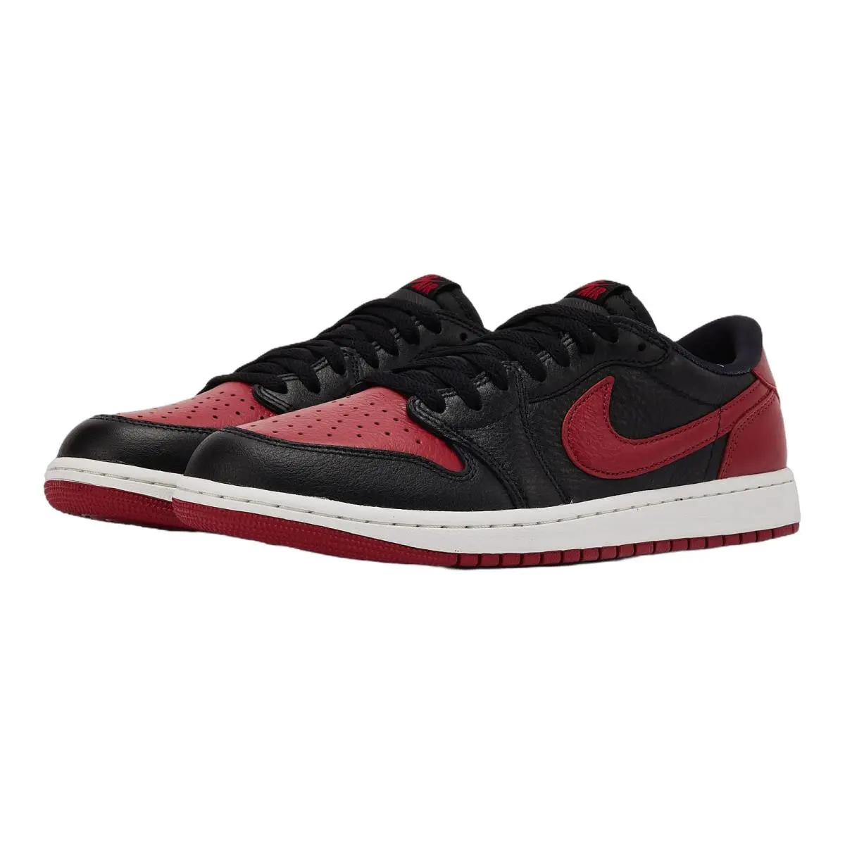 Nike shoes - Nike Air Jordan 1 Retro Low Og Banned - IW6276-001 - Black/Black/Varsity Red/Summit White 9