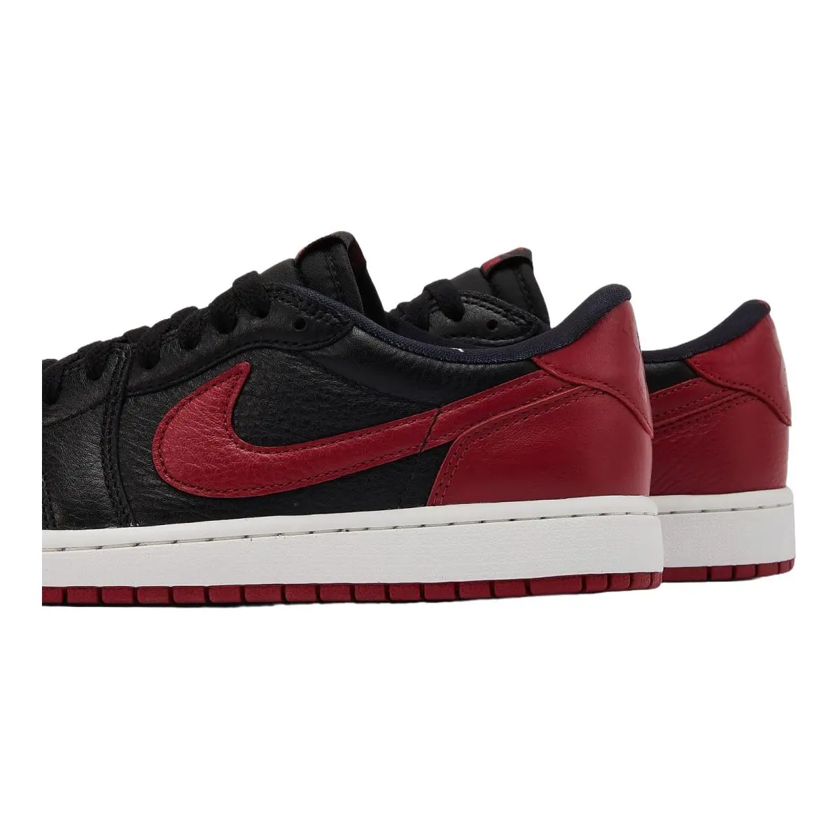Nike shoes - Nike Air Jordan 1 Retro Low Og Banned - IW6276-001 - Black/Black/Varsity Red/Summit White 15