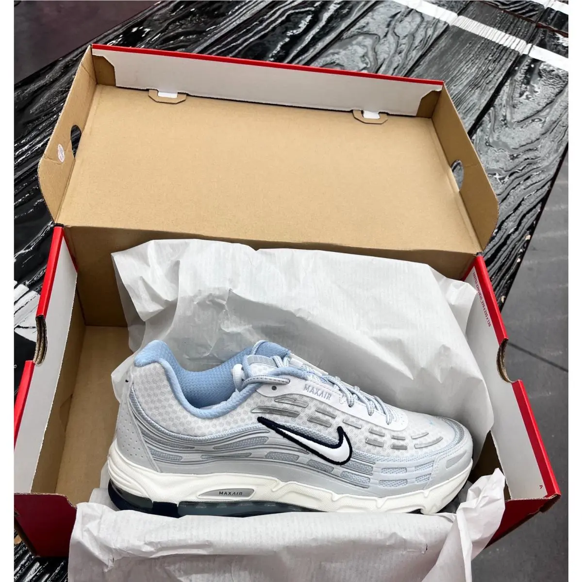 Nike shoes - Nike Air Max TL - Air Max - IR1997 100 - White/Dark Odsidian 6