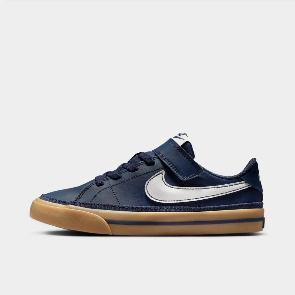 PS Nike Court Legacy Casual Shoes Thunder Blue/gum Light Brown/sail DA5381 401