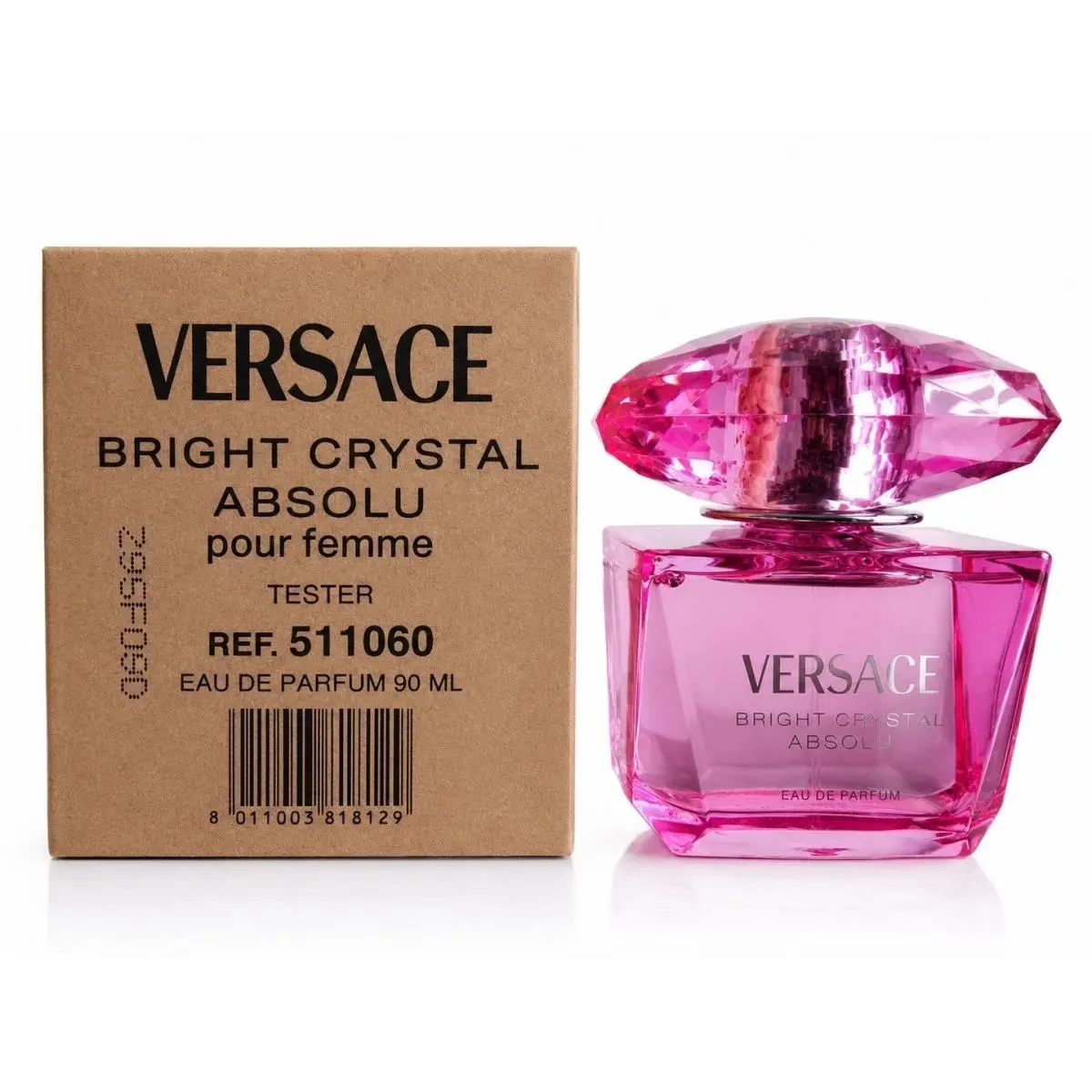 Versace Bright Crystal Absolu Edp 3.0oz 90ml Tester Women