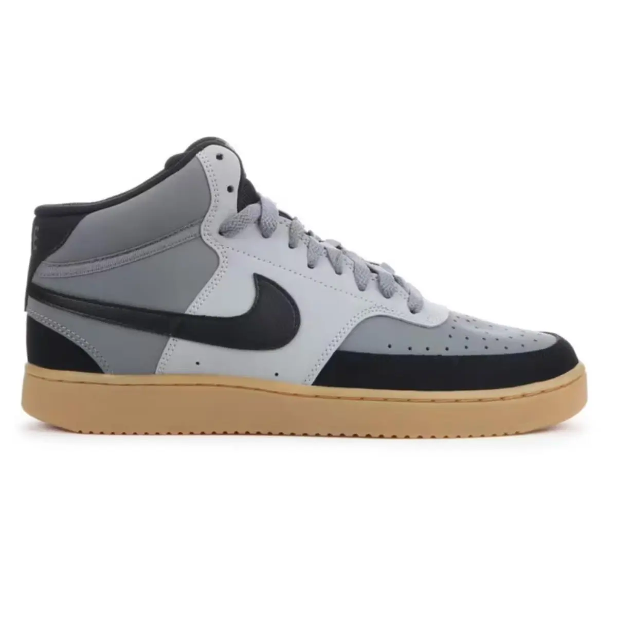 Nike shoes - Nike Court Vision Mid - Court Vision Mid - Gray, Manufacturer: retro grey/gum 16