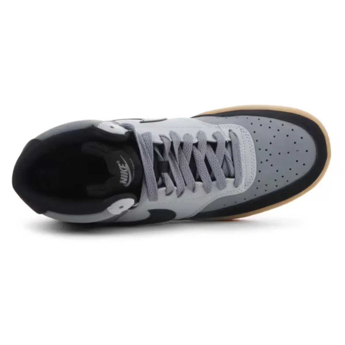 Nike shoes - Nike Court Vision Mid - Court Vision Mid - Gray, Manufacturer: retro grey/gum 26