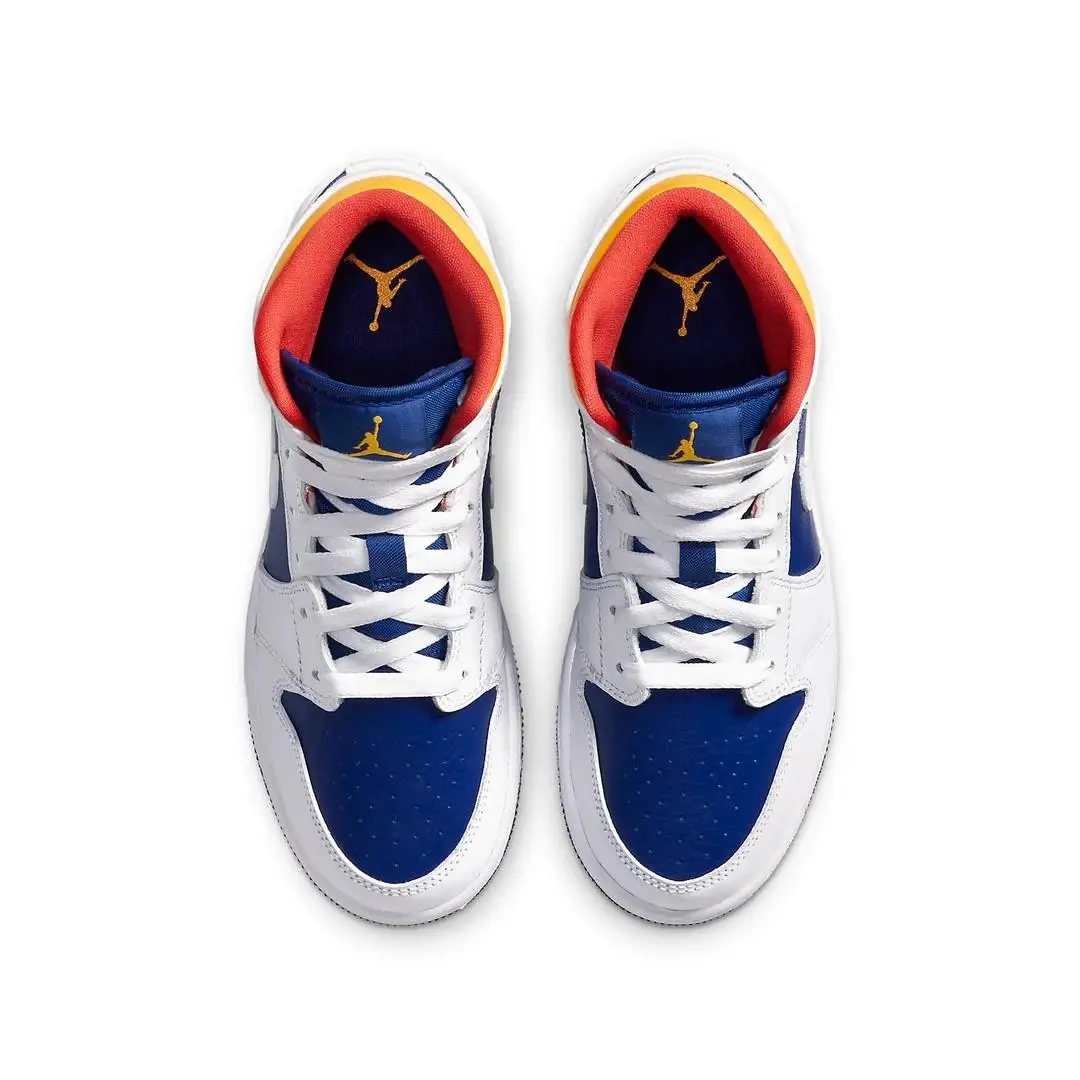 Nike shoes - Air Jordan 1 Mid - Air Mid - 554724-131 - Blue 0