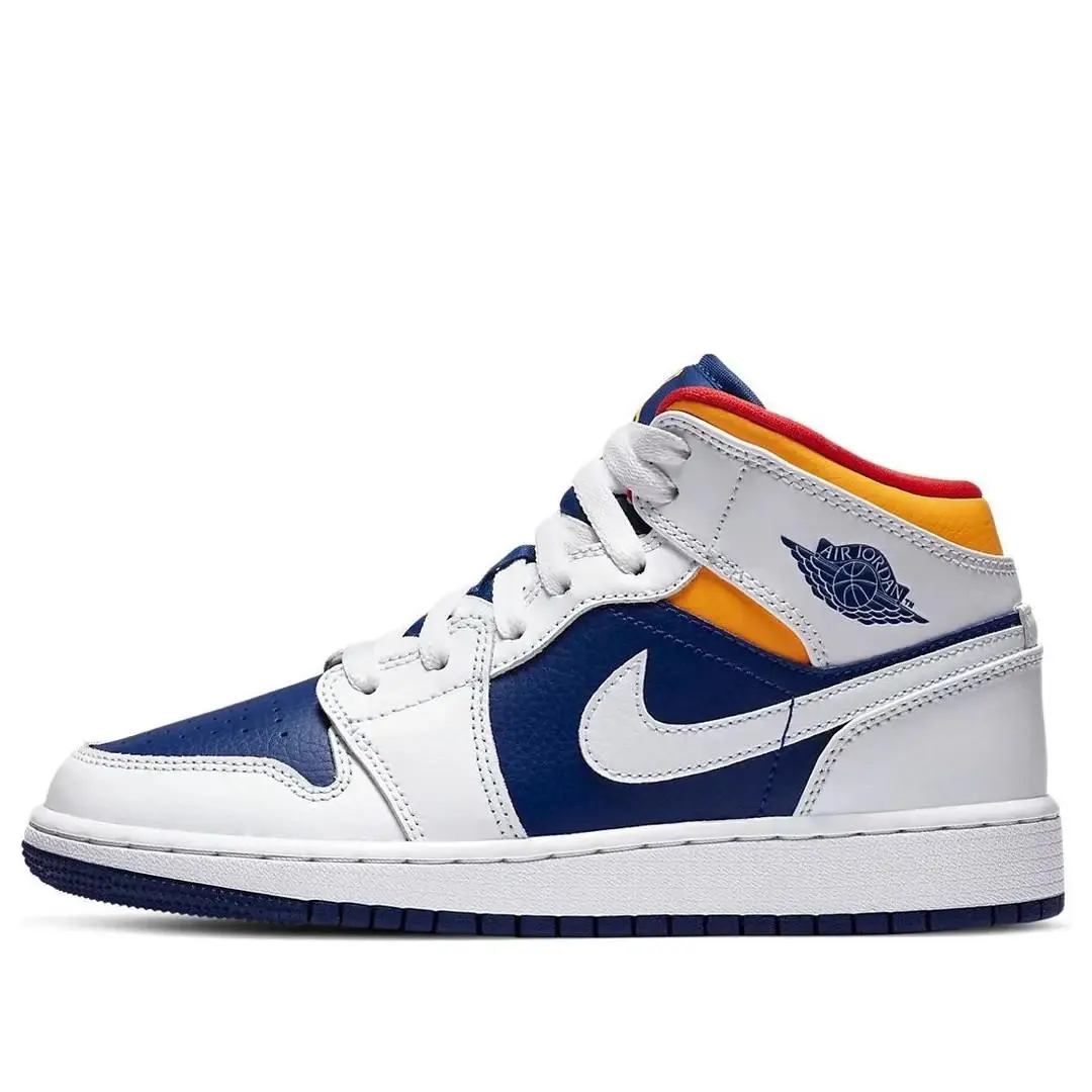 Nike shoes - Air Jordan 1 Mid - Air Mid - 554724-131 - Blue 8