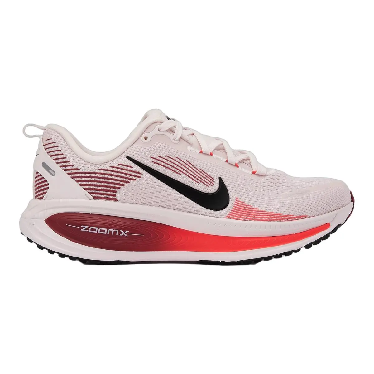 Nike Vomero 18 Women 5-11 Lace Up Shoe Pearl Pink Team Crimson Bright HM6804-606