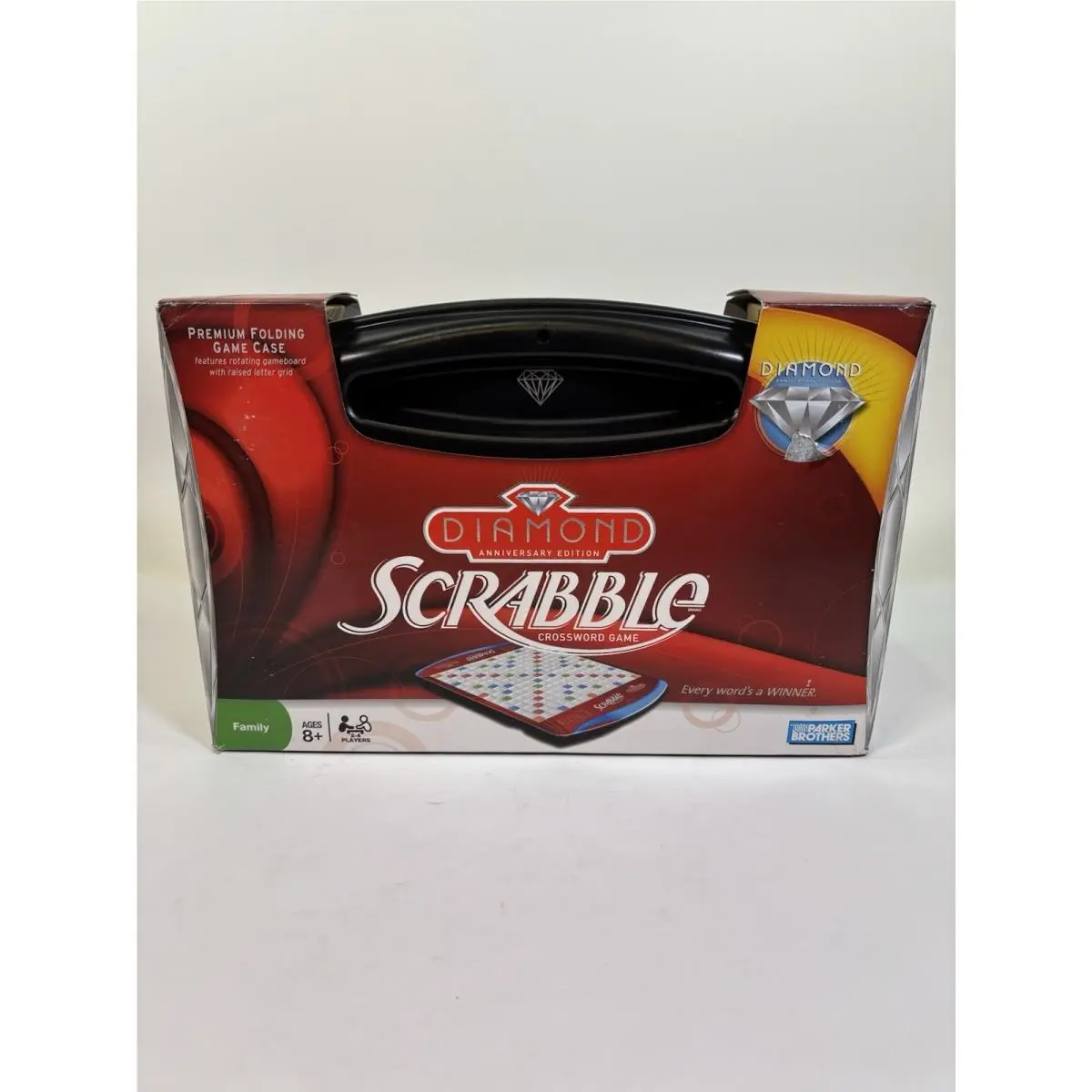 Scrabble Diamond Anniversary Edition Folding Carrying Case Parker Bro