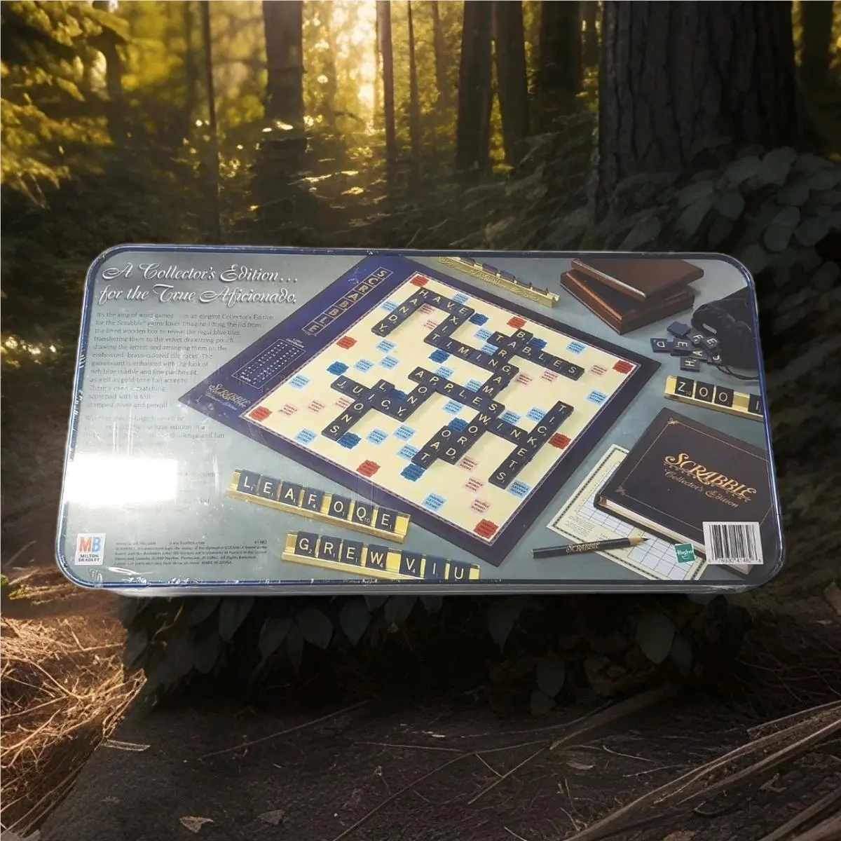 Scrabble Crossword Game Collector’s Edition 2000 Blue T