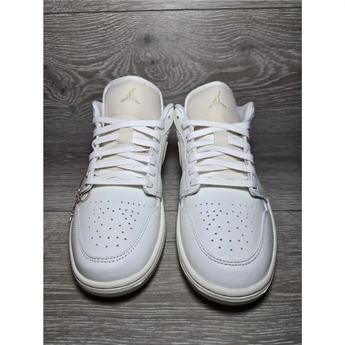 Nike shoes - Air Jordan 1 Low SE - HV5157-100 - Sail/ Pale Ivory / Team Gold 7