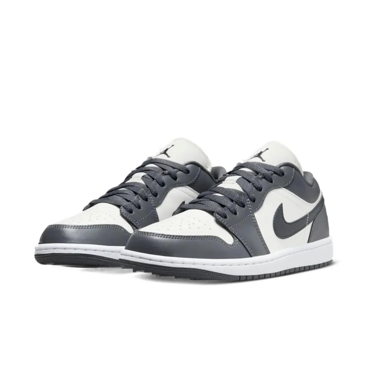 Nike Air Jordan 1 Low DC0774-102 Sneakers Women`s White Black Lifestyle Shoes