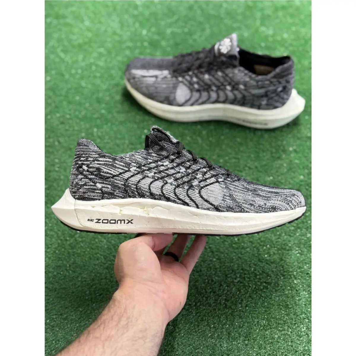 Nike Pegasus Turbo Next Nature Gray Mens Running DM3413-005 Sz 11.5