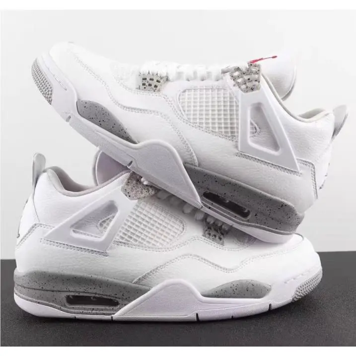 Nike Air Jordan 4 Retro White Oreo Basketball Shoes Size US 7- 12 CT8527-100