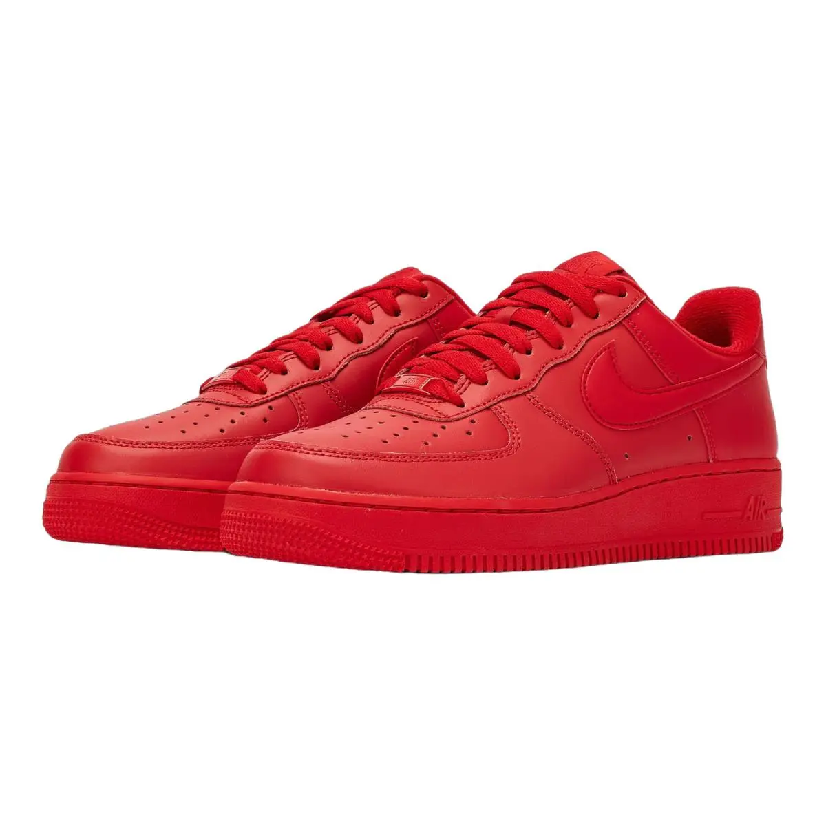 Nike shoes - Nike Air Force 1 07 Low Lv8 - CW6999-600 - University Red/University Red 6