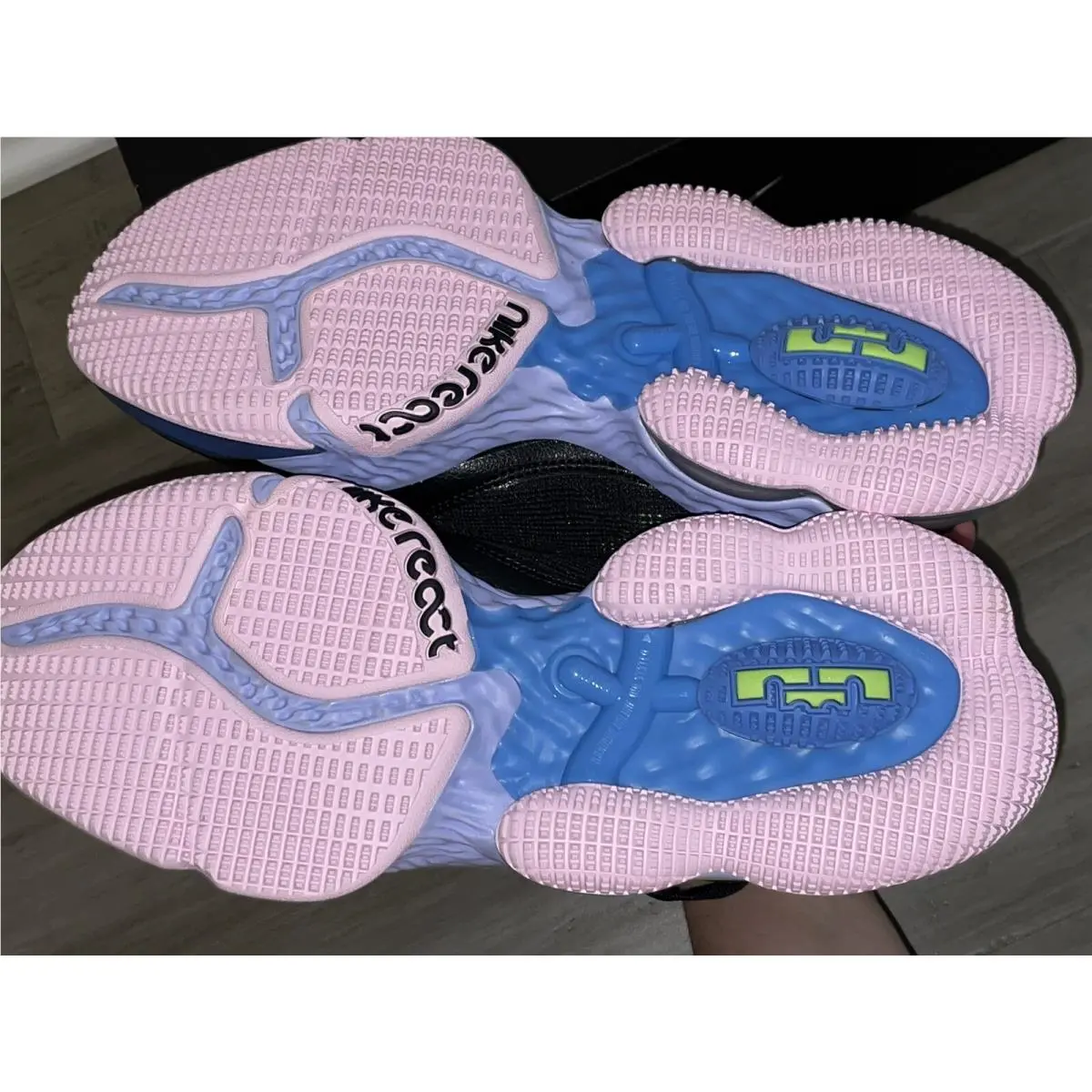 Nike shoes - Nike LeBron 19 - LeBron - DO9829-001 - Black / Ghost Green - Purple Pulse 3