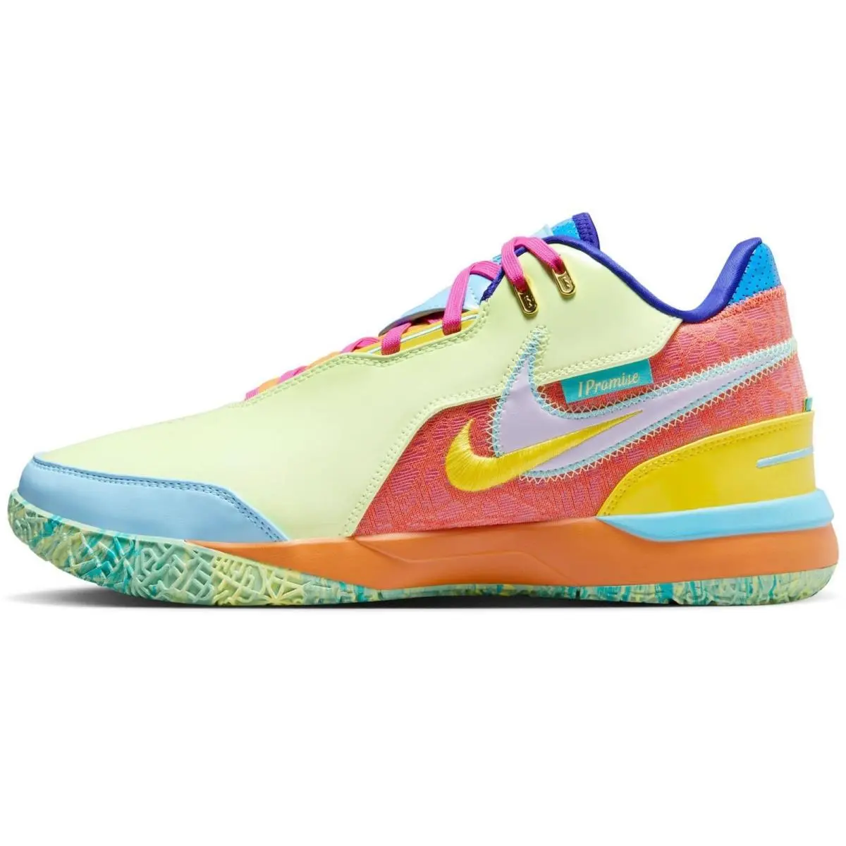 Nike shoes - Nike LeBron NXXT Gen AMPD FZ7885-500 - FZ7885-500 - Multicolor 3