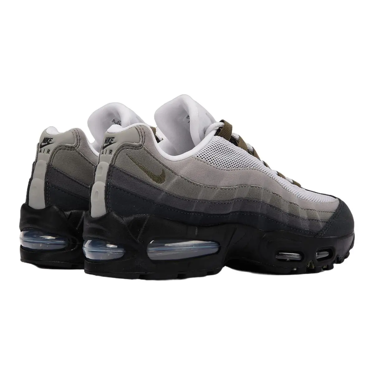 Nike shoes - Nike Air Max 95 Og - HJ5996-003 - Black/White/Reflect Silver/Medium Olive 7