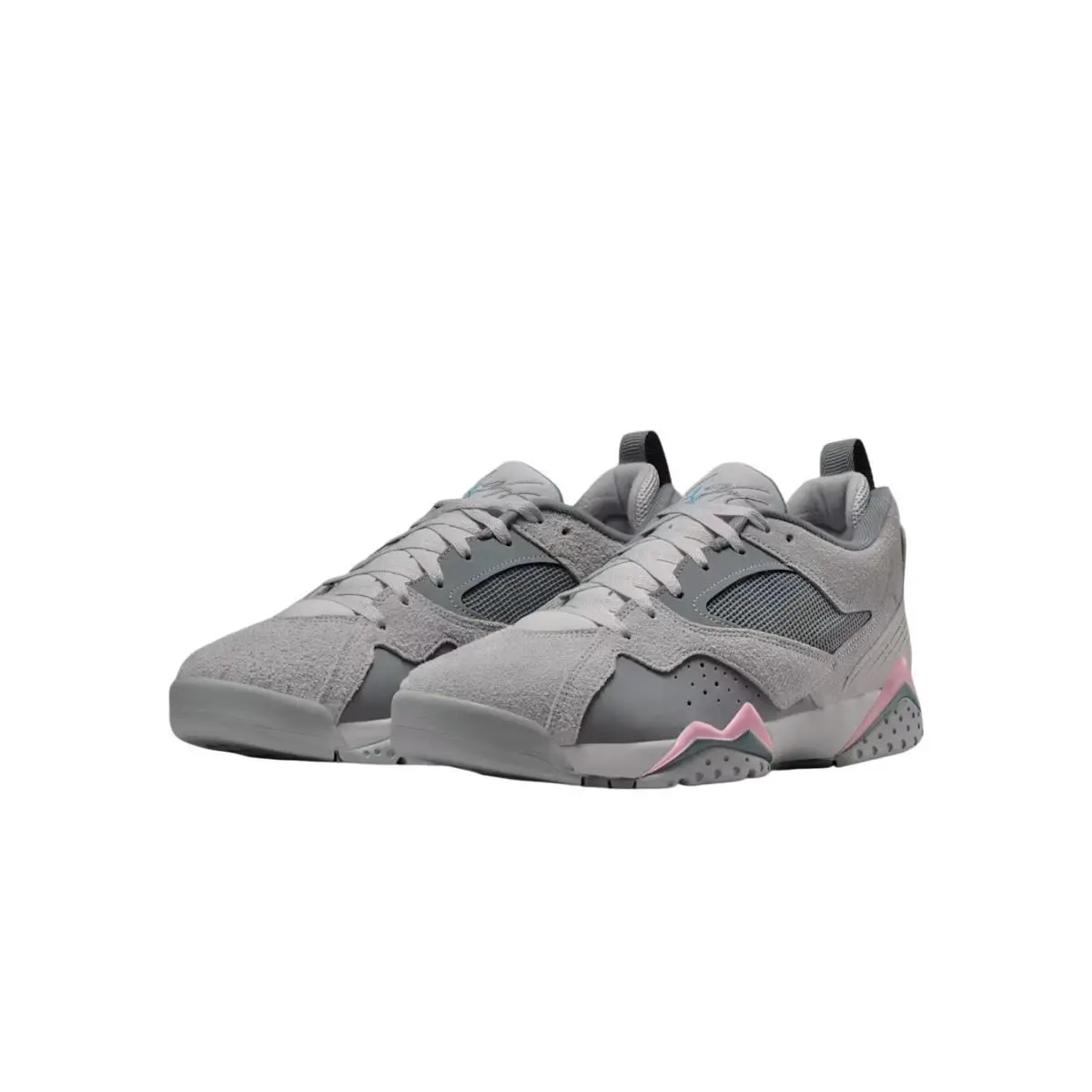 Men`s Nike Air Jordan Mvp 92 Wolf Grey Leather Sneakers HQ3950-008