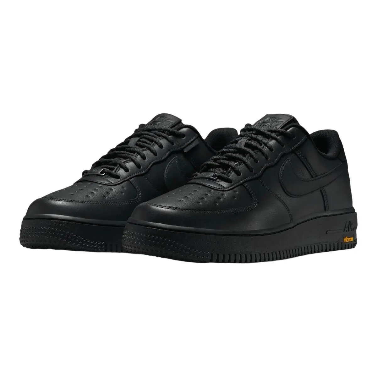 Nike shoes - Nike Af1 Low - Low - Black/Black/Black/University Red 19