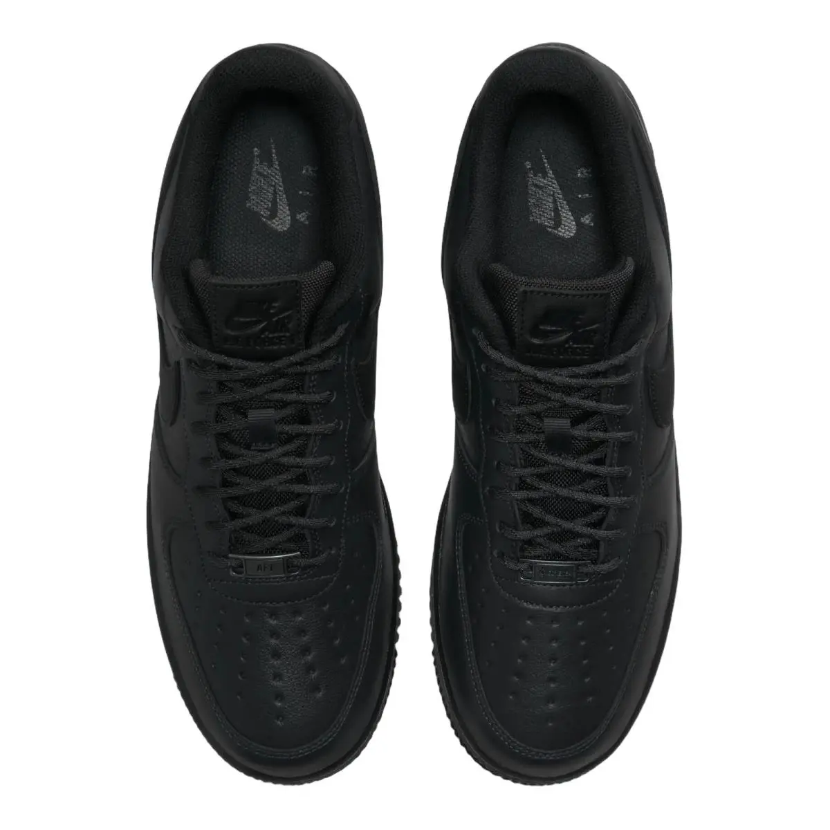 Nike shoes - Nike Af1 Low - Low - Black/Black/Black/University Red 20