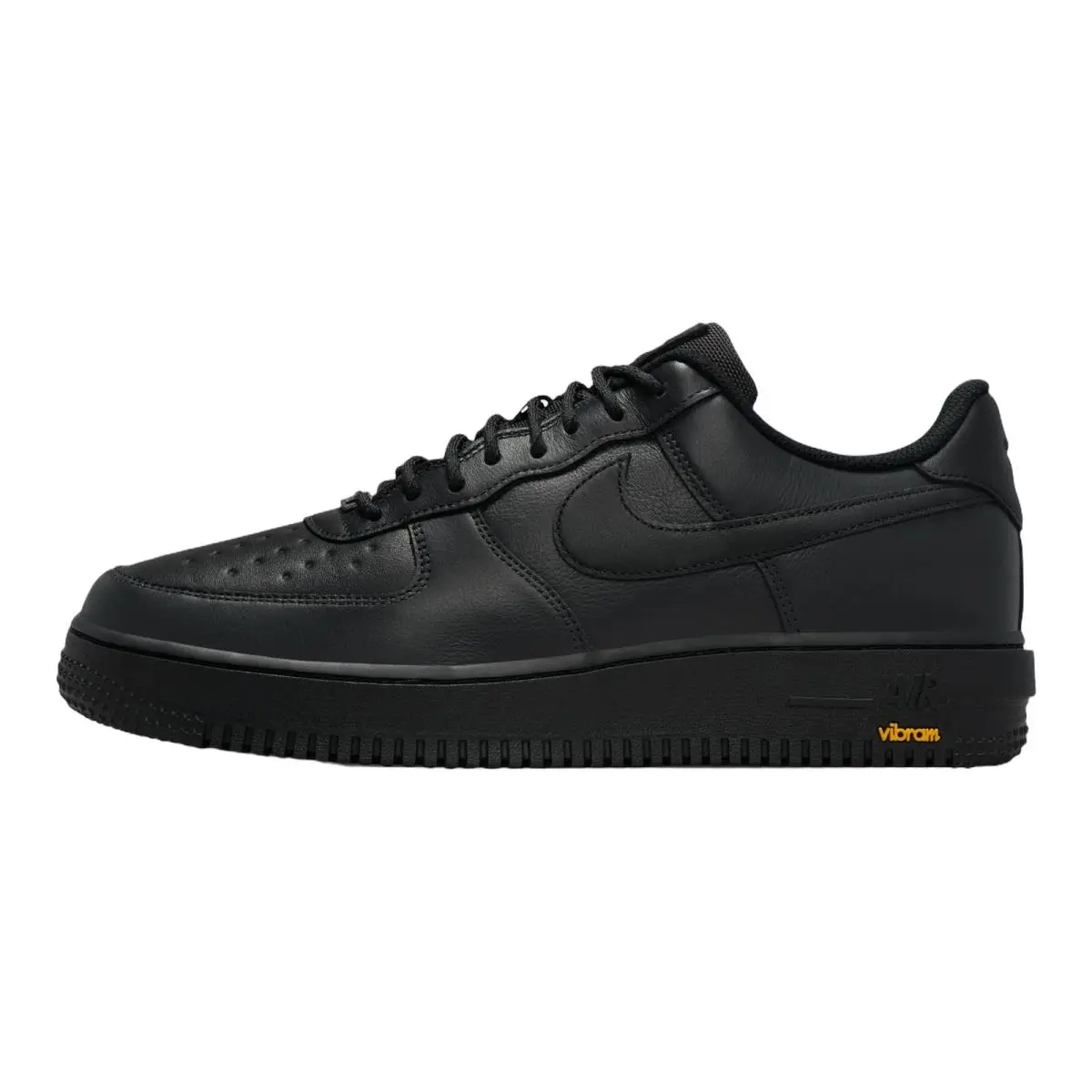 Nike shoes - Nike Af1 Low - Low - Black/Black/Black/University Red 22