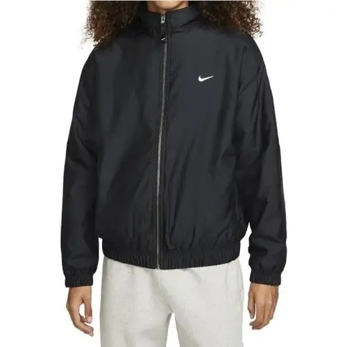 Nike Sportswear Men`s Solo Swoosh Bomber Full Zip Jacket DN1266-011