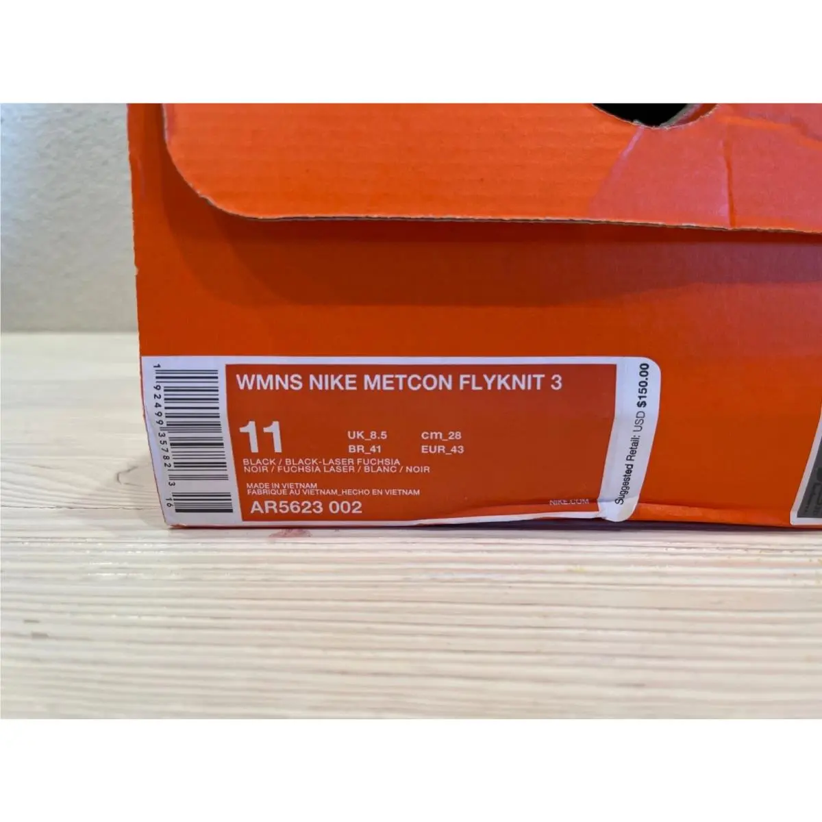 Nike shoes - Nike Metcon Flyknit 3 - Metcon Flyknit - AR5623-002 - Black 22