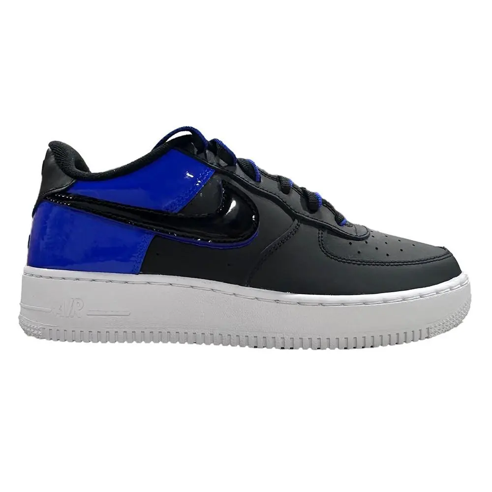 Big Kid`s Nike Air Force 1 LV8 2 Black/black-racer Blue-white HF0951 001