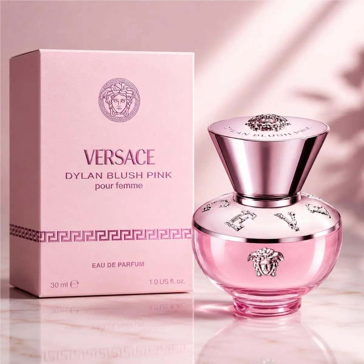 Dylan Blush Pink by Versace Box For Women 1.0 30 Ml Oz Eau De Parfum