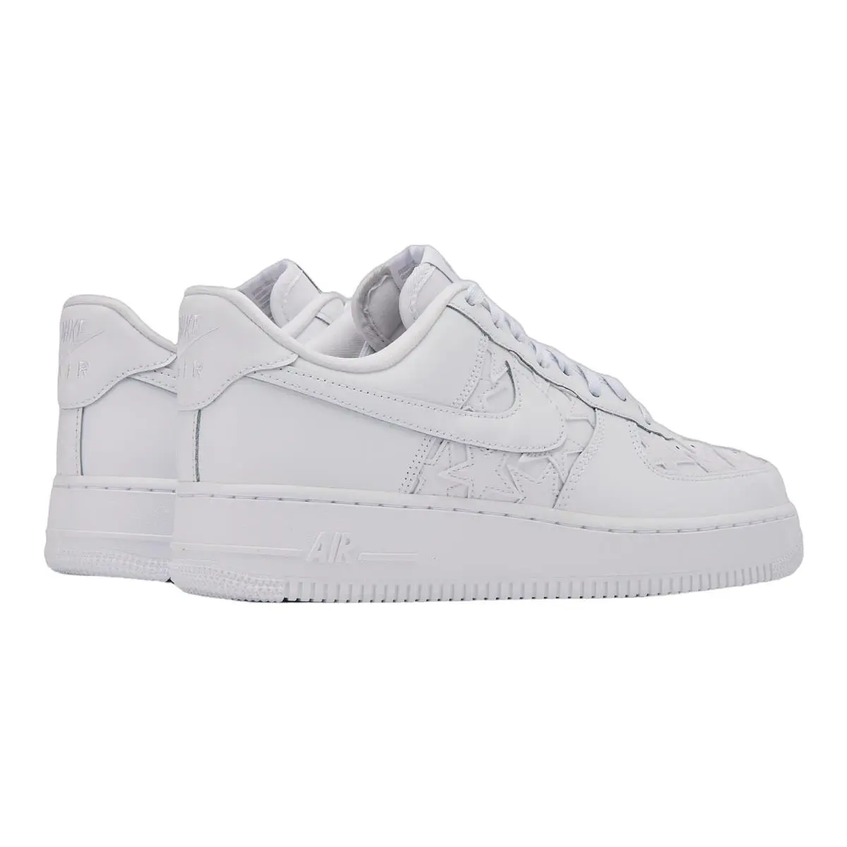 Nike shoes - Nike Air Force 1 Low Lv8 Edge - IM5750-100 - White/White/Metallic Silver 1