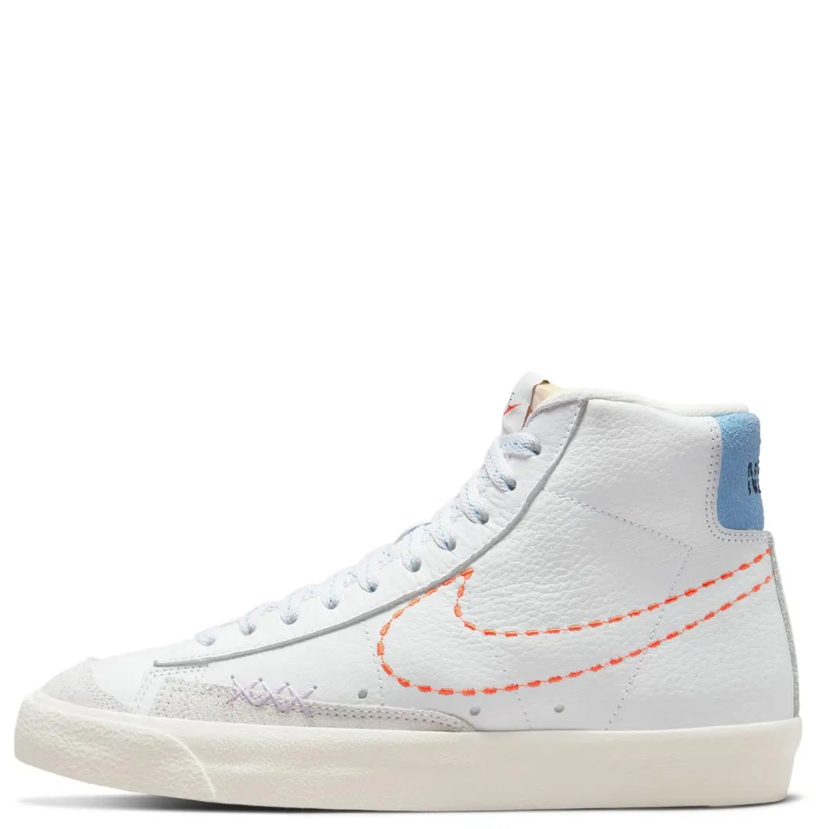 Nike shoes - White, Safety Orange, Lilac 2