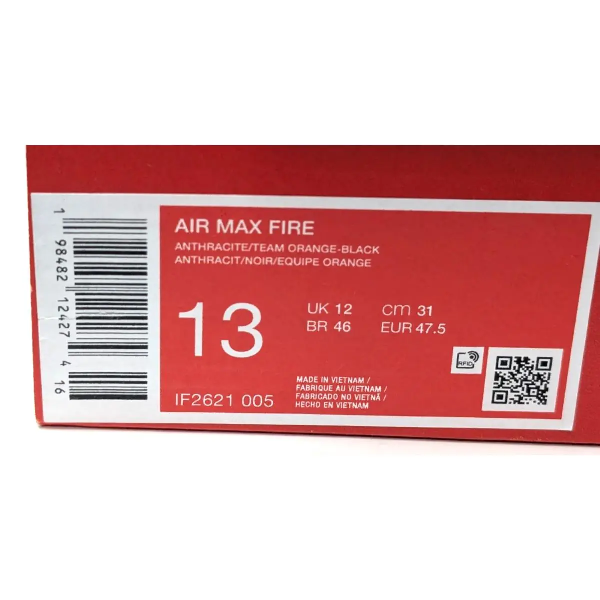 Nike shoes - Nike Air Max Fire - Air Max Fire - IF2621-005 - Anthracite/Orange/Black 24