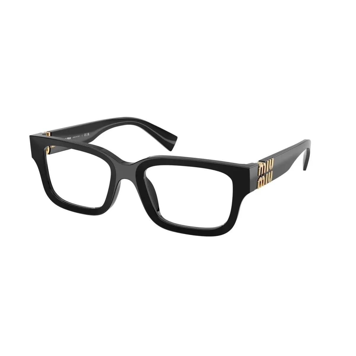 Miu Miu 02YVF Eyeglasses 16K1O1 Black