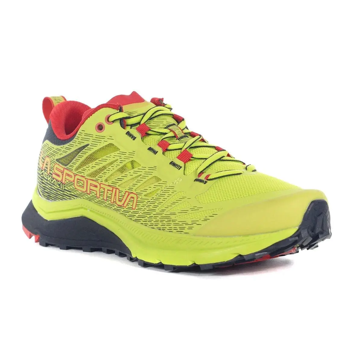 La Sportiva Men`s Jackal II Neon/goji Trail Running Shoes Size 45 Mens 11.5 US - See Listing