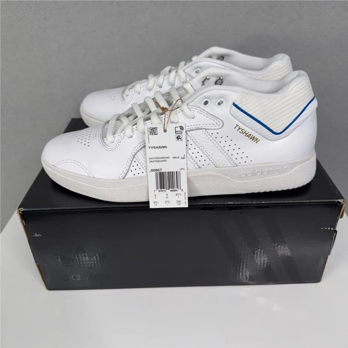 Adidas shoes - Tyshawn Skateboarding - Tyshawn Skateboarding - White 1